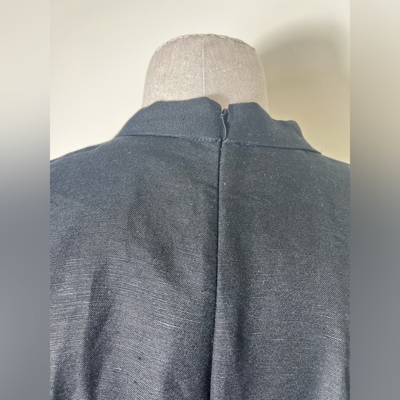 Significant Other Linen Blend Lola Dress Black - Picture 13 of 14